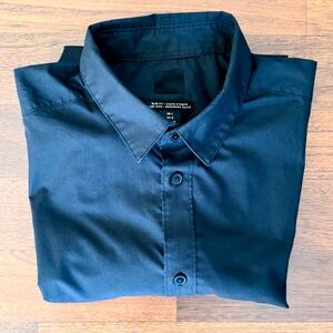 H&M Classic Black Dress Shirt